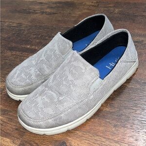 Huk Performance Brewster Men's Causal Shoes, Overcast Grey, Men’s 10.